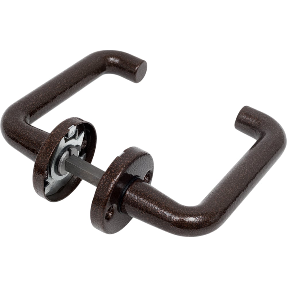 Изображение товара Комплект ручек МЕТТЭМ НР 0302 медный антик для межкомнатных дверей