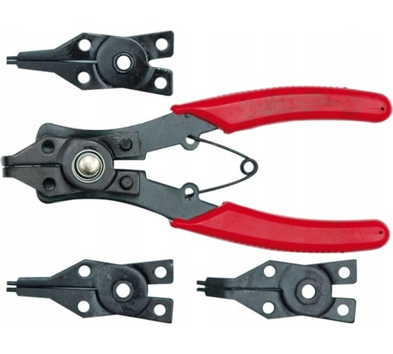 Изображение товара Набор съемников стопорных колец TOYA 5 предметов 150мм 43510