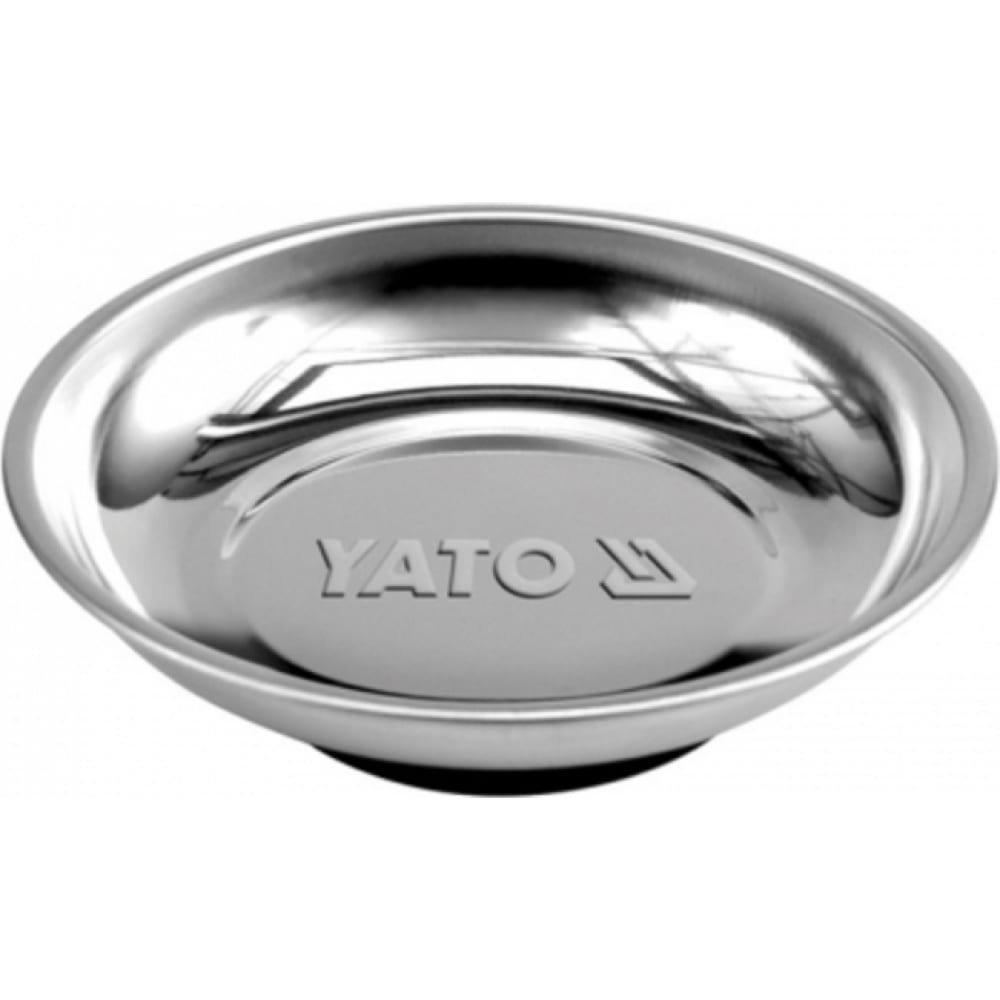 Круглый магнитный поднос для инструмента YATO круглый магнитный поднос 110мм yato арт yt08295