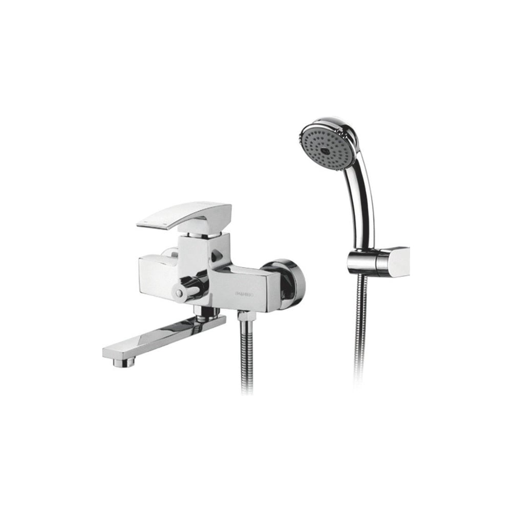 Изображение товара Смеситель для ванны GERHANS K13014 однорычажный современный хром