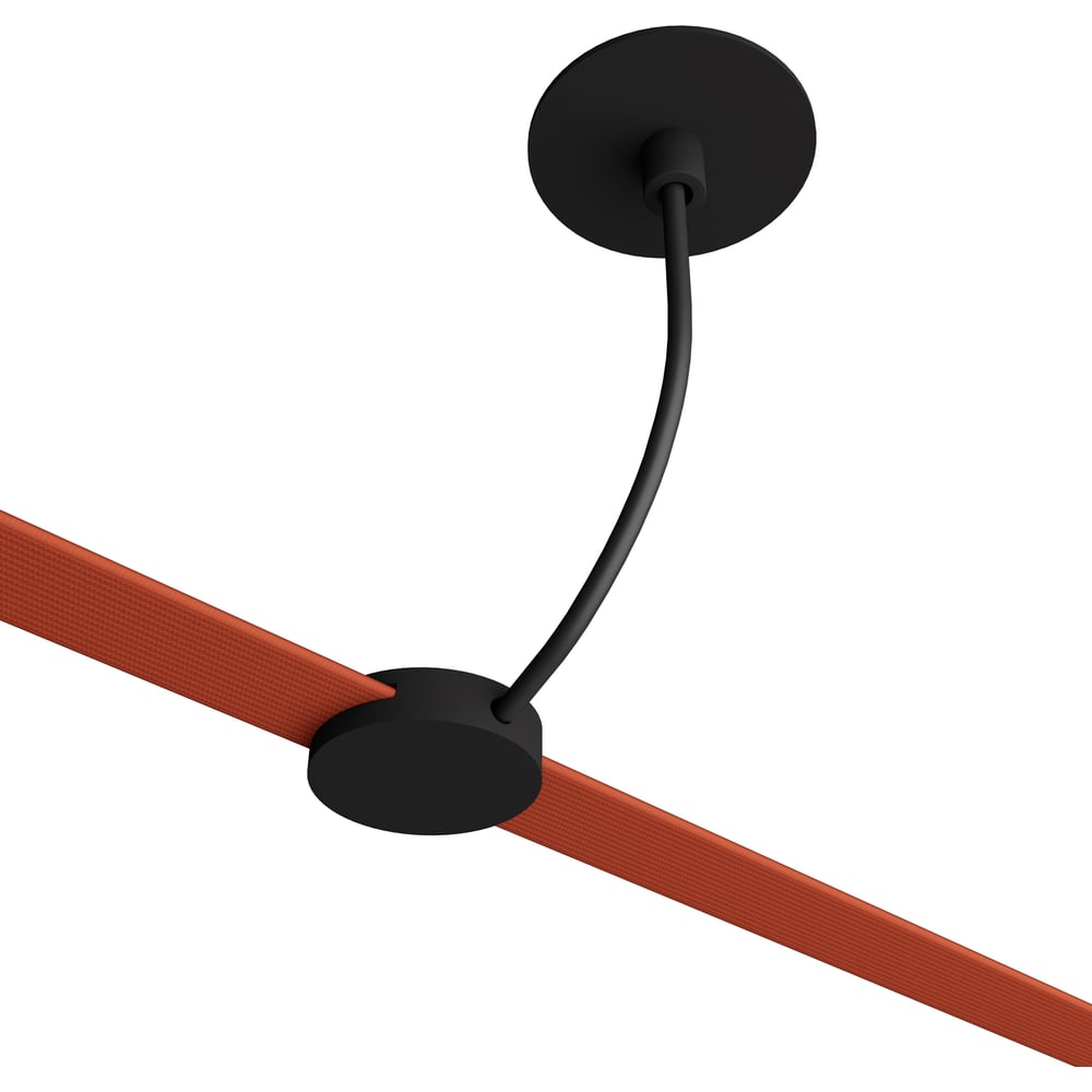 Изображение товара Подвод питания ST LUCE на тросе со встраиваемым основанием Черный ST411.408.01