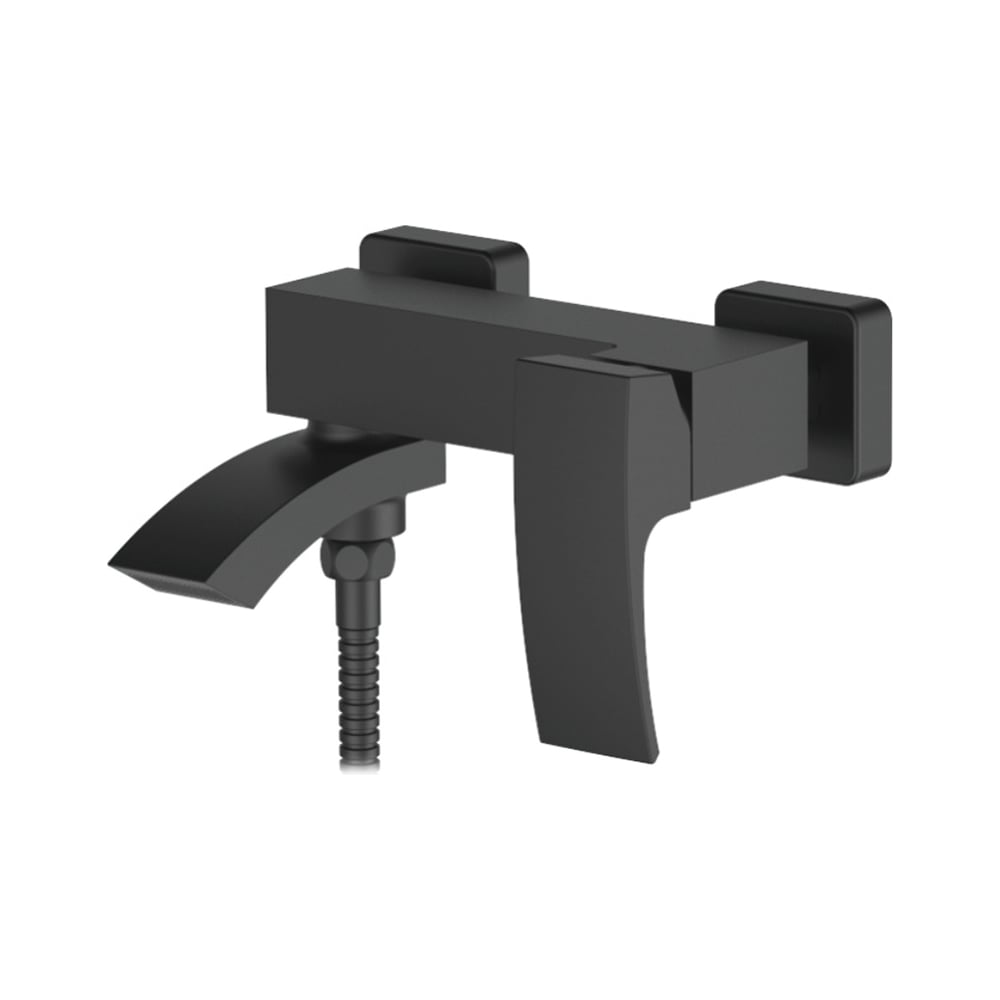 Изображение товара Современный однорычажный смеситель для ванны GERHANS K13314B с матовым покрытием