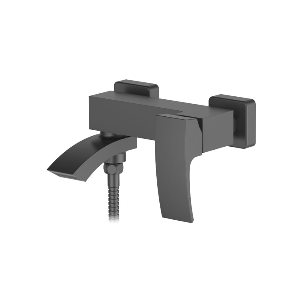 Изображение товара Смеситель для ванны GERHANS K13314D с выдвижной лейкой и матовым покрытием