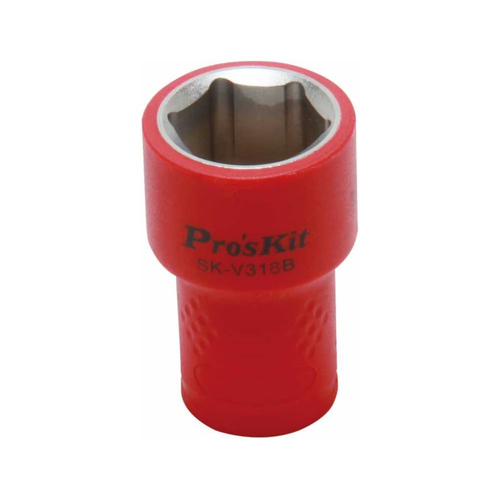 Изображение товара Изолированная торцевая головка SK-V318B 18 мм 3/8 дюйма для электромонтажа Pro'sKit