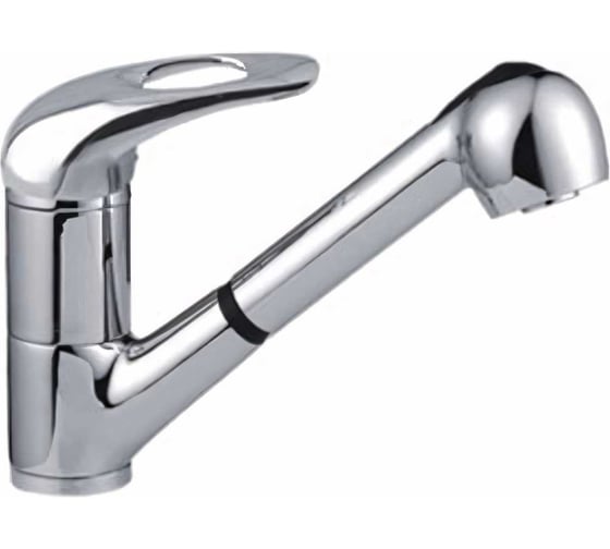 Изображение товара Смеситель для кухни FRAP F6002-B выдвижная лейка 517157