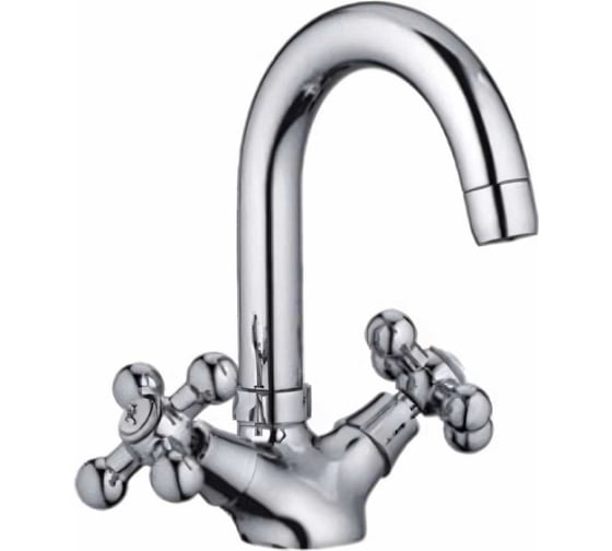 Изображение товара Смеситель для умывальника FRAP F1319 Крест 515313