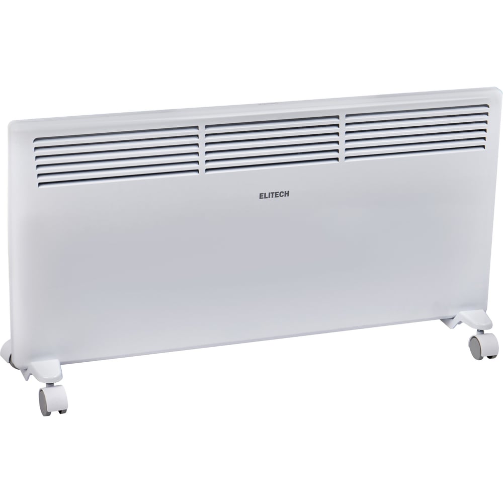 Изображение товара Конвектор Elitech ЭК 2000МБ настеннонапольный 2 кВт для дома и офиса белый