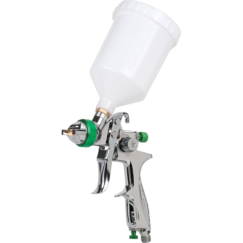 Изображение товара Краскопульт NORDBERG с верхним металлическим баком, сопло 1.8 мм NP7418