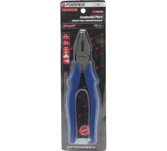 Изображение товара Многофункциональные плоскогубцы Forsage Profi 6"-150мм CR-V, в блистере F-106(14996)