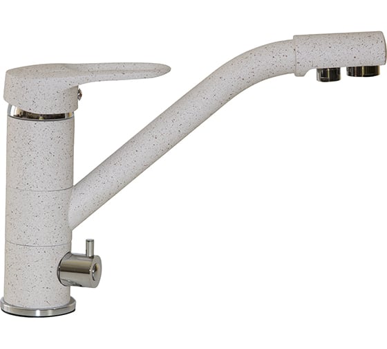 Изображение товара Смеситель для кухни Mixline бежевый, с выходом для питьевой воды 40к ML-GS05 328 526215