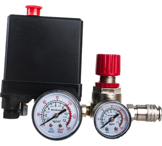 Изображение товара Реле в сборе 380 В, 1 быстрый выход для компрессора Pegas pneumatic PGS-2609