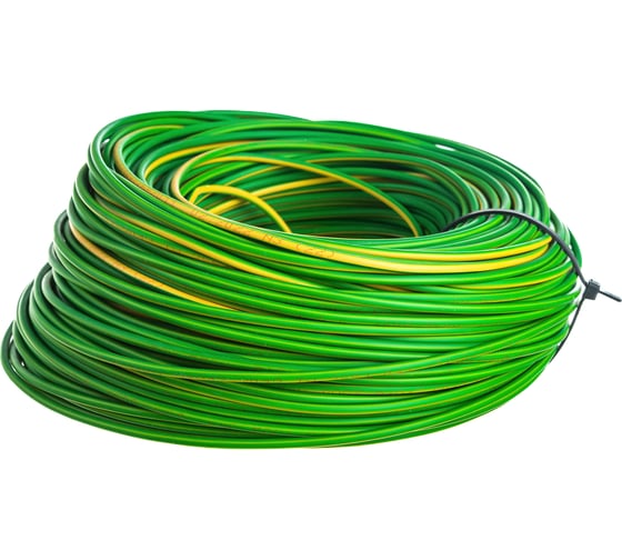 Изображение товара Провод ПУГВ Торкабель 2,5 желтый-зеленый 100м в коробке 0670087116255
