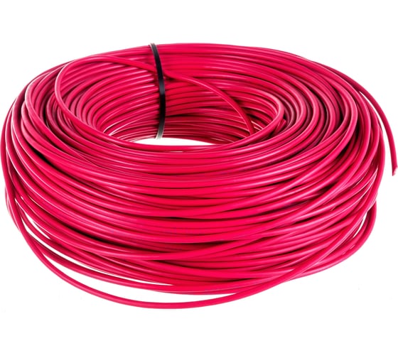 Изображение товара Провод ПУГВ Торкабель 2,5 красный 100м в коробке 0670087116217