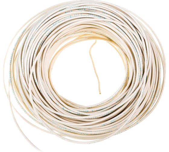 Изображение товара Провод ПУГВ Торкабель 1,0 белый 100м в коробке 0749524537332