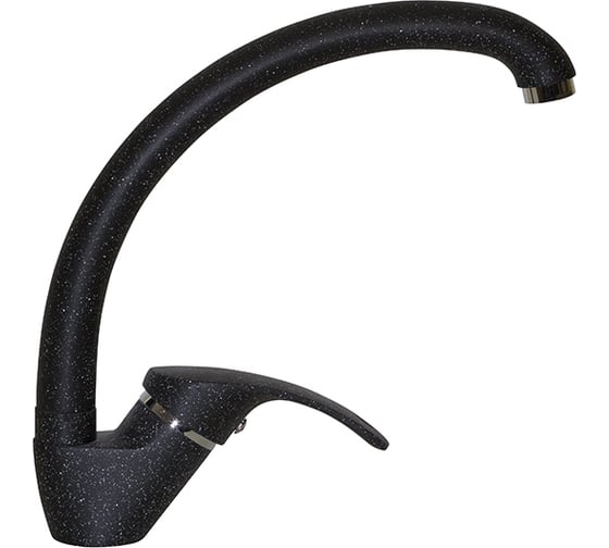 Изображение товара Смеситель для кухни Mixline черный, высокий излив 35к ML-GS02 308 526187