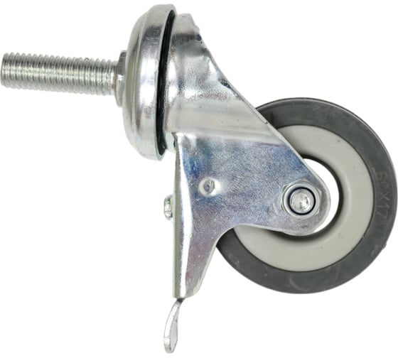 Изображение товара Колесо аппаратное поворотное с болтом и тормозом SCtgb 25 50 мм TOR 1003628
