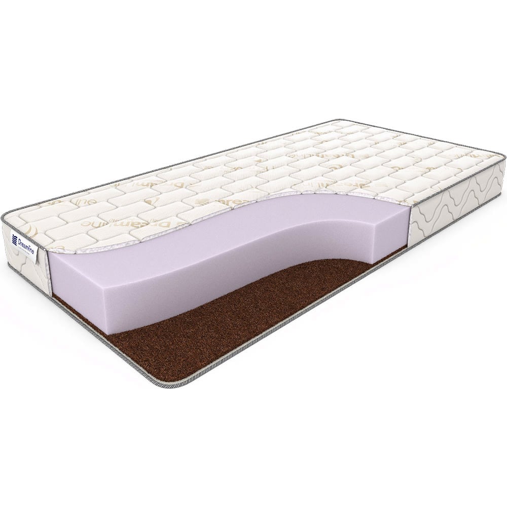 Изображение товара Матрас Dreamline DreamRoll Eco Hard 150x190 см — ортопедический двусторонний с пенополуретаном