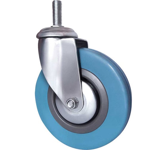 Изображение товара Колесо аппаратное поворотное с болтом SCtg 42 100 мм TOR 1003626