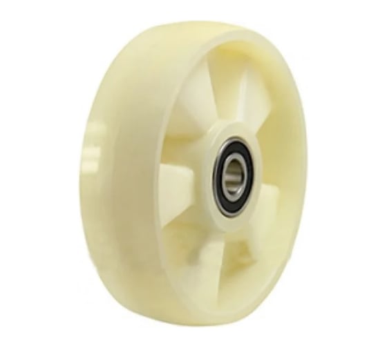 Изображение товара Колесо с подшипником нейлоновое 160х50 мм для тележек гидравлических TOR 1011981