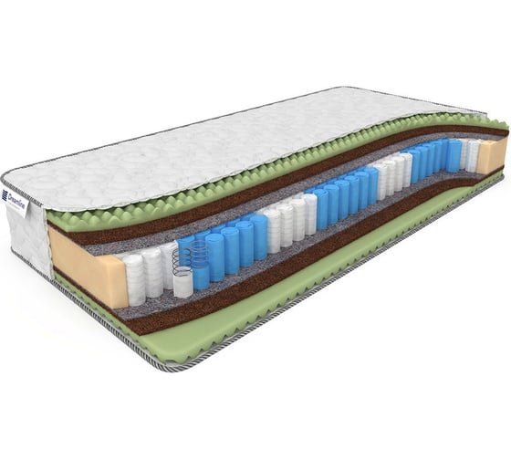 Изображение товара Матрас Dreamline Ergo Foam Smart Zone 160х200 см серия Smart Zone ЦБ000084305