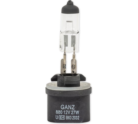 Изображение товара Лампа GANZ 12V H27W/1 27W PG13 1 шт. картон GIP06020