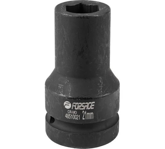 Изображение товара Головка ударная глубокая 6-гранная (21 мм; 1") Forsage F-48510021(15590)