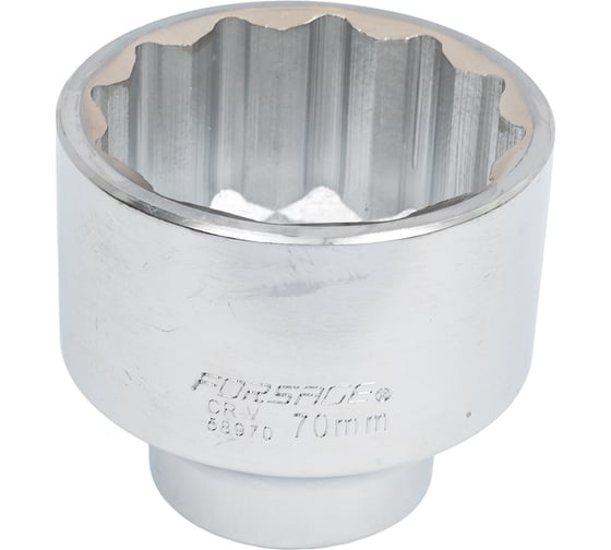 Изображение товара Головка 12-гранная (70 мм; 1") Forsage F-58970(6373)