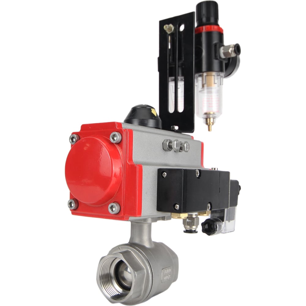 Изображение товара Кран шаровой DN.ru КШМП.316.230-ISO Ду10 Ру63 для профессиональных систем