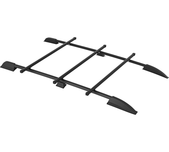 Изображение товара Рейлинги PT Group с тремя поперечинами проф. 1,20 Черный муар Усиленный LADA Largus 2012- 01300705 LLA551504