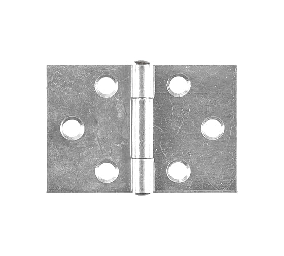 Изображение товара Прямая широкая петля VORMANN 30х45х0,9 мм, оцинкованная, латунный штифт 00504 030 Z