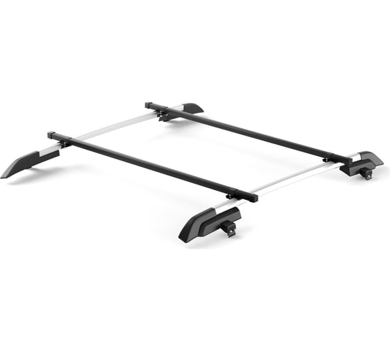 Изображение товара Рейлинги PT Group с попереч. проф.1,35 Серебристый муар Усиленный LADA 4x4 2121 1993 01210702 LNI551501