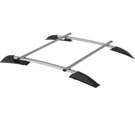 Изображение товара Рейлинги PT Group с поперечинами проф.1,05 Серебристый муар Усиленный LADA GRANTA Седан 2011 LGR551503