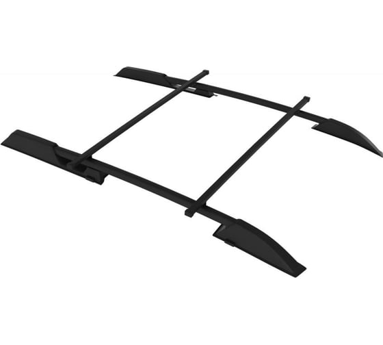 Изображение товара Рейлинги PT Group с поперечинами проф.1,05 Черный муар Усиленный LADA KALINA Хэтчбек 2004-2013 LKA551511