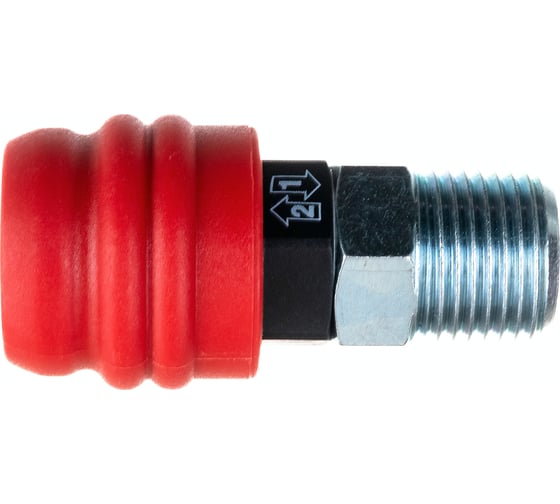 Изображение товара Соединитель быстросъемный композитный двухрежимный (М1/2"; рапид EURO) JTC JTC-C40SMA