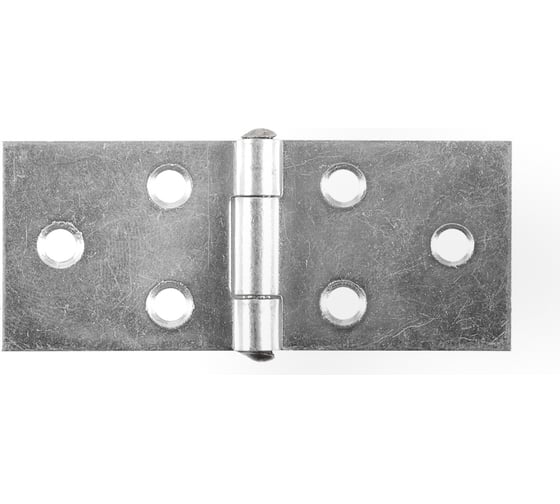 Изображение товара Широкая французская петля VORMANN 60х25х0,9 мм, оцинкованная, латунный штифт 00505 060 Z