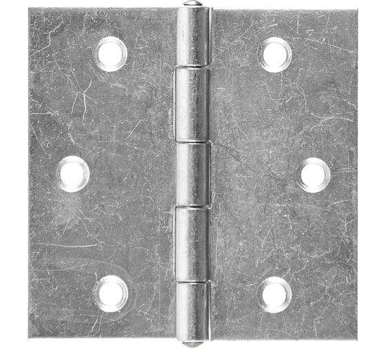 Изображение товара Прямая петля VORMANN 60х60х1,4 мм, оцинкованная, латунный штифт 00503 060 Z