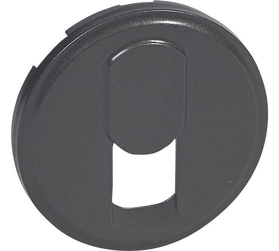 Изображение товара Лицевая панель Legrand Программа Celiane телефонные розетки Кат № 0 673 40/41 графит 067937