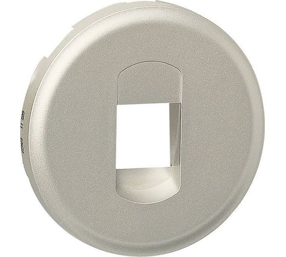 Изображение товара Лицевая панель Legrand Программа Celiane акустическая розетка Кат № 0 673 11 титан 068511