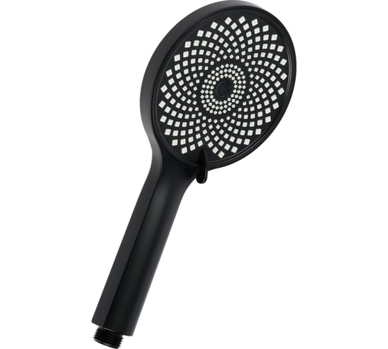 Изображение товара Лейка для душа ZEIN Z3545, d=120 мм, 3 режима, черная 9931302