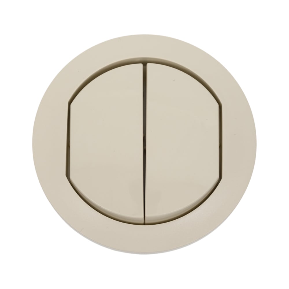 Изображение товара Лицевая панель для двойных переключателей Legrand Программа Celiane Кат № 2x0 670 01/31 IP 44 слоновая кость 067822