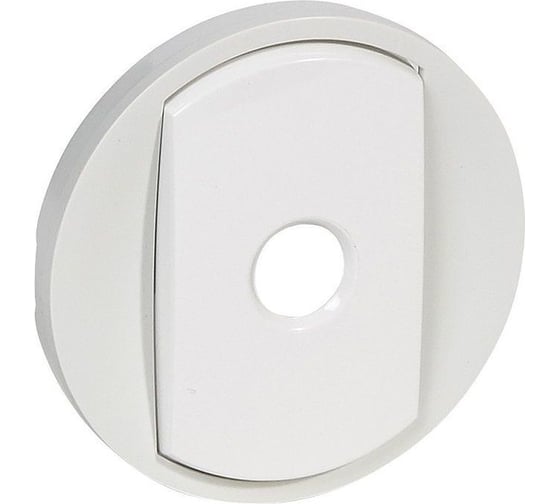 Изображение товара Лицевая панель Legrand Программа Celiane переключатель со встроенным датчиком движения Кат № 0 670 12 белый 068012