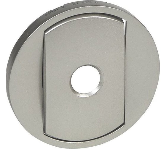 Изображение товара Лицевая панель Legrand Программа Celiane переключатель со встроенным датчиком движения Кат № 0 670 12 титан 068312