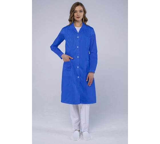 Изображение товара Женский халат ФАКЕЛ Стандарт, васильковый, р. 64-66, рост 158-164 87480753.013