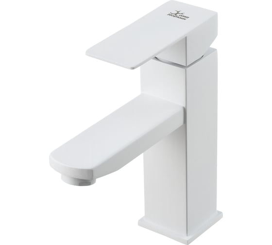 Изображение товара Смеситель для умывальника Хома Норкин белый ХН-У/Р-Б-03Н