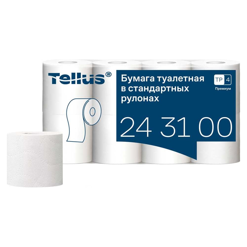 Изображение товара Туалетная бумага TORK 243100, 3 слоя, 8 рулонов
