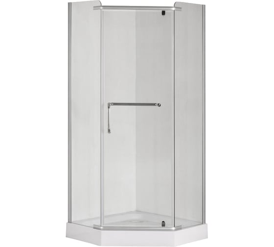 Изображение товара Душевой уголок Taliente 80_80_195см, пятиугольный, распашной, прозр.стекло 6мм, хром.профиль TA-08083-1CP