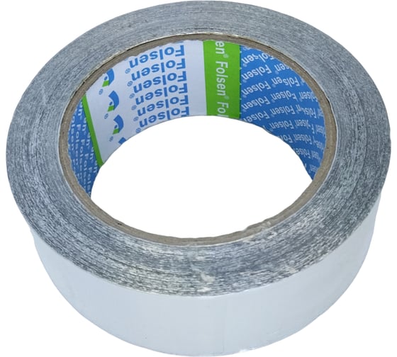 Изображение товара Алюминиевая лента Folsen без лайнера, 38 мм, 50 м, до 150 градусов 074253
