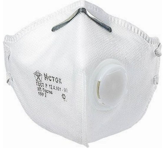 Изображение товара Фильтрующая складная полумаска с клапаном ON FFP1 23-02-008