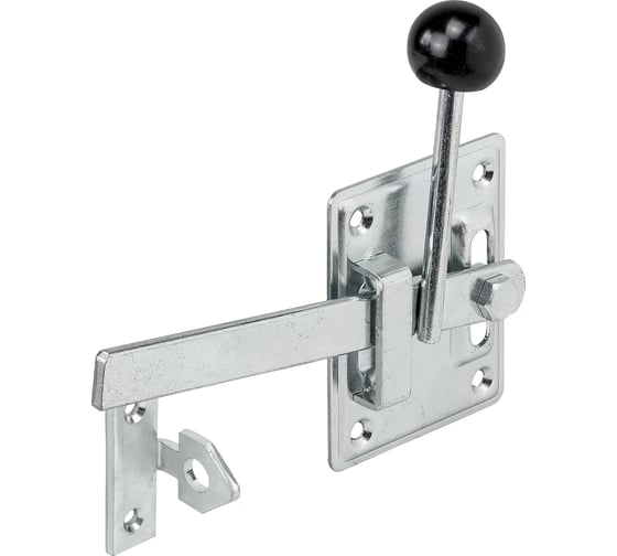 Изображение товара Задвижка с ответной частью VORMANN Тип 1, 100х80х2/165х20х5 мм, оцинкованная 00085 000 Z