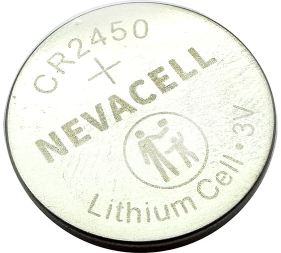 Изображение товара Элемент питания NevaCell CR2450P/H, 620 мАч, box 200 4687205503213